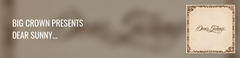 Various Artists - DEAR SUNNY... (LTD. TRANSLUCENT YELLOW VINYL) Banner